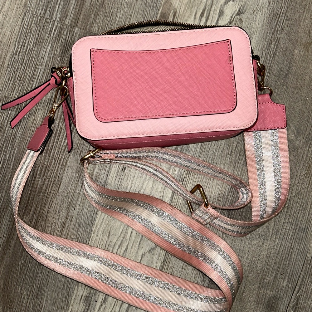 Pink Crossbody Bag